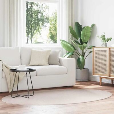 vidaXL Huarte oval tæppe - 120x170 cm, Arena vidaXL Huarte oval tæppe - 120x170 cm, Arena