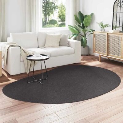 vidaXL Alfombra Huarte - Suave, Lavable, Antracita - Alfombra vidaXL Alfombra Huarte - Suave, Lavable, Antracita - Alfombra