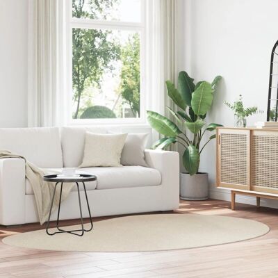 Vidaxl Beige Synthetic Fiber Rug 160x230cm - Carpet Vidaxl Beige Synthetic Fiber Rug 160x230cm - Carpet