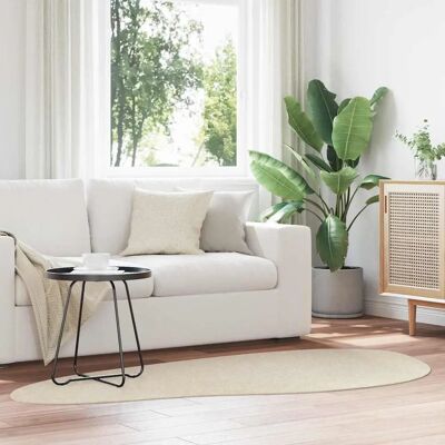 vidaXL Huarte Short Pile Rug Beige 100x200cm - Rug vidaXL Huarte Short Pile Rug Beige 100x200cm - Rug