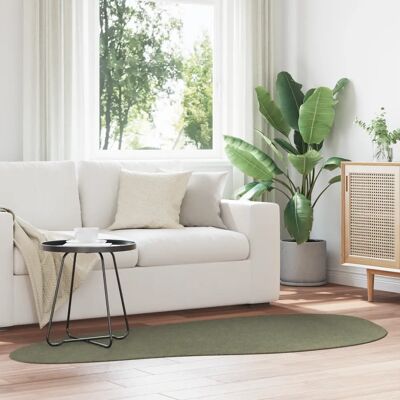 vidaXL Rug 'HUARTE' Forest Green Low Pile Washable 100x200 cm vidaXL Rug 'HUARTE' Forest Green Low Pile Washable 100x200 cm