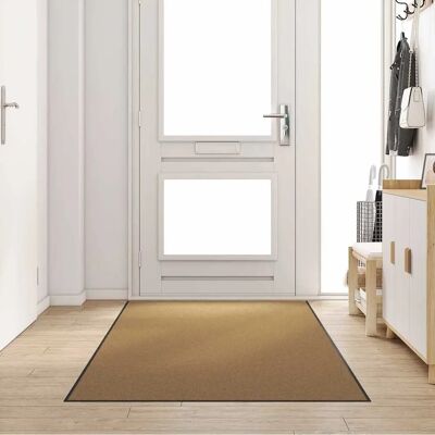 vidaXL Indgangsmåtte - Rektangulær, Creme, 120x300 cm vidaXL Indgangsmåtte - Rektangulær, Creme, 120x300 cm