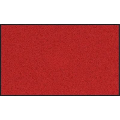 vidaXL Alfombra de entrada rectangular roja - 90x150 cm Interior Exterior vidaXL Alfombra de entrada rectangular roja - 90x150 cm Interior Exterior