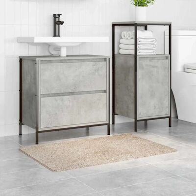 vidaXL - Baumwoll Badematte - Creme - 60x90 - Bath Mat vidaXL - Baumwoll Badematte - Creme - 60x90 - Bath Mat