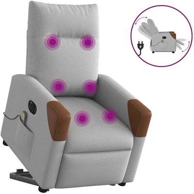 VidaXL Fauteuil - Grijs, Model 3324013 VidaXL Fauteuil - Grijs, Model 3324013