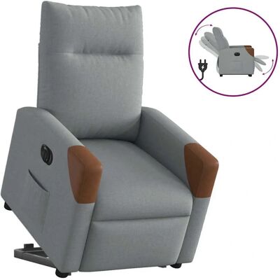 vidaXL 3324022 Akcentstol - Elektrisk recliner grå vidaXL 3324022 Akcentstol - Elektrisk recliner grå