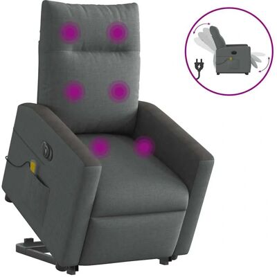 VidaXL Accentstoel - Verstelbare relaxfauteuil met massage VidaXL Accentstoel - Verstelbare relaxfauteuil met massage