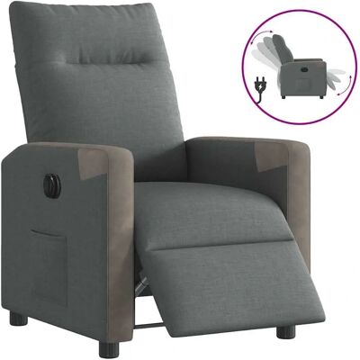 VidaXL Elektrisk recliner Grå - Accentstol VidaXL Elektrisk recliner Grå - Accentstol