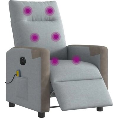 vidaXL Elektrischer Massagesessel - Verstellbarer Sessel mit 135° Neigung vidaXL Elektrischer Massagesessel - Verstellbarer Sessel mit 135° Neigung