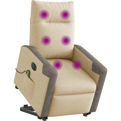 vidaXL Elektrischer Massagesessel mit Aufstehhilfe - Verstellbar & Stabil vidaXL Elektrischer Massagesessel mit Aufstehhilfe - Verstellbar & Stabil