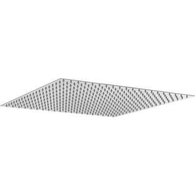 vidaXL Stalowy deszczownica - 50x50 cm - Kwadratowa jednostka łazienkowa vidaXL Stalowy deszczownica - 50x50 cm - Kwadratowa jednostka łazienkowa