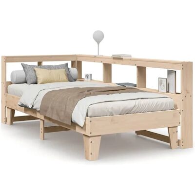 vidaXL 3324559 Bed - Massief dennenhout - Ruimtebesparend ontwerp vidaXL 3324559 Bed - Massief dennenhout - Ruimtebesparend ontwerp