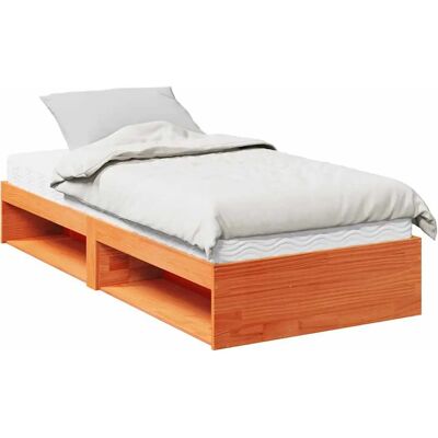 VidaXL Kiefernholz Bett mit Stauraum - Bett VidaXL Kiefernholz Bett mit Stauraum - Bett