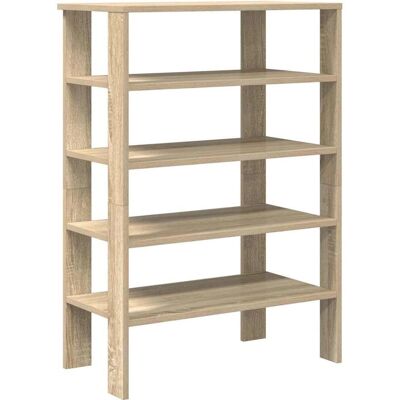vidaXL Schuhregal Sonoma Eiche - Holz, 87.5 cm, 61x32x87,5 cm - Schuhe vidaXL Schuhregal Sonoma Eiche - Holz, 87.5 cm, 61x32x87,5 cm - Schuhe