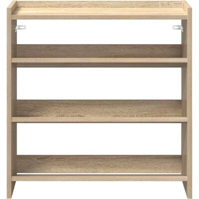vidaXL Schuhregal Sonoma-Eiche - 60x25x62 cm Holzwerkstoff vidaXL Schuhregal Sonoma-Eiche - 60x25x62 cm Holzwerkstoff