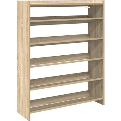vidaXL Schuhschrank Sonoma-Eiche 80x25x100 cm vidaXL Schuhschrank Sonoma-Eiche 80x25x100 cm