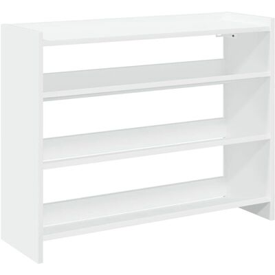 vidaXL Wit 80x25x61.5 cm schoenenrek - Shoe Storage vidaXL Wit 80x25x61.5 cm schoenenrek - Shoe Storage