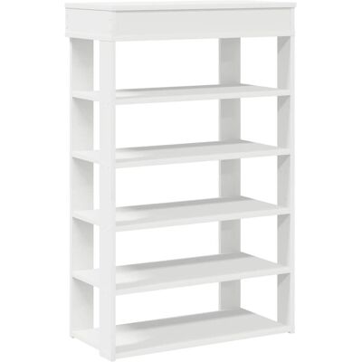 vidaXL Weiß 60x30x98 cm Schuhregal - Schuhablage vidaXL Weiß 60x30x98 cm Schuhregal - Schuhablage