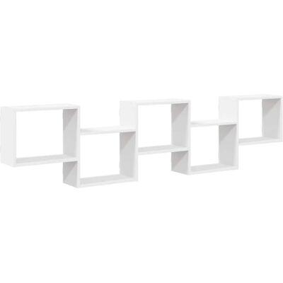 Vidaxl Modelo 859995 Estante cubo de pared 5 compartimentos blanco - Estante Vidaxl Modelo 859995 Estante cubo de pared 5 compartimentos blanco - Estante