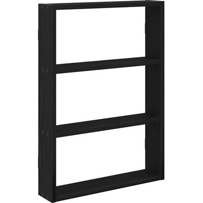 vidaXL Wandplank Zwart - Plank - Zwart - 43x9x60 cm vidaXL Wandplank Zwart - Plank - Zwart - 43x9x60 cm