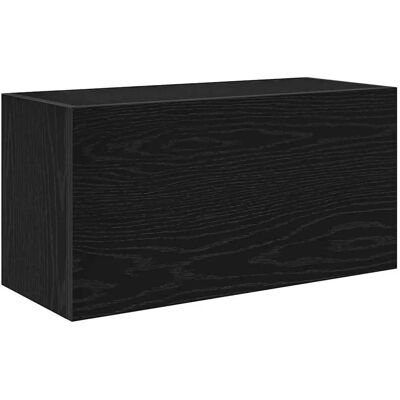 vidaXL Badezimmer Wand- Schrank Schwarz 60x25x30 cm - Bad-Wandschrank vidaXL Badezimmer Wand- Schrank Schwarz 60x25x30 cm - Bad-Wandschrank