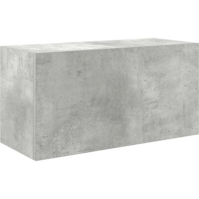 vidaXL Badezimmer-Wandschrank Beton Grau 60x25x30 cm - Badmöbel vidaXL Badezimmer-Wandschrank Beton Grau 60x25x30 cm - Badmöbel