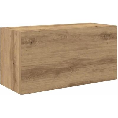 vidaXL Artisan Eichen Badezimmer-Wandregal - 60x25x30 cm - Wandaufbewahrung vidaXL Artisan Eichen Badezimmer-Wandregal - 60x25x30 cm - Wandaufbewahrung