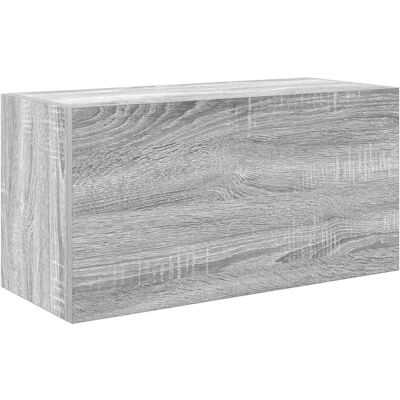 vidaXL Badezimmer Wandschrank Grau Sonoma 60x25x40 cm - Badschrank vidaXL Badezimmer Wandschrank Grau Sonoma 60x25x40 cm - Badschrank