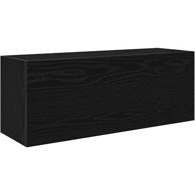 vidaXL Wandregal Schwarz 80x25x30 cm - Aufbewahrungsmöbel vidaXL Wandregal Schwarz 80x25x30 cm - Aufbewahrungsmöbel