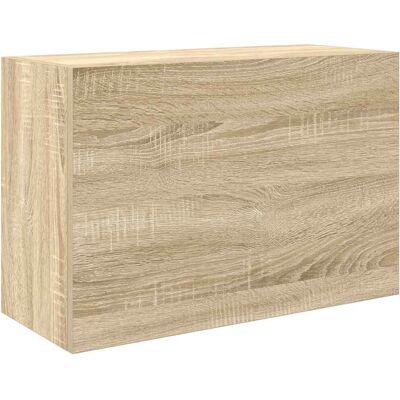 vidaXL Bad-Wandschrank Sonoma Eiche 80x25x30 cm - Badmöbel vidaXL Bad-Wandschrank Sonoma Eiche 80x25x30 cm - Badmöbel