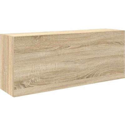 vidaXL Badezimmer-Wandschrank Sonoma Eiche 100x25x40 cm - Badezimmer Aufbewahrungsschrank vidaXL Badezimmer-Wandschrank Sonoma Eiche 100x25x40 cm - Badezimmer Aufbewahrungsschrank