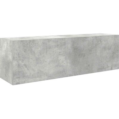 vidaXL Badezimmer-Wandschrank Beton Grau 100x25x40 cm - Badschrank vidaXL Badezimmer-Wandschrank Beton Grau 100x25x40 cm - Badschrank