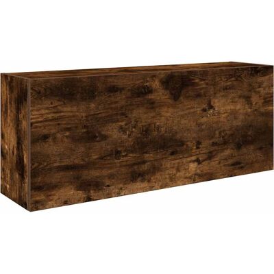 vidaXL Badezimmerschrank Rauch-Esche - Bad-Wandschrank vidaXL Badezimmerschrank Rauch-Esche - Bad-Wandschrank