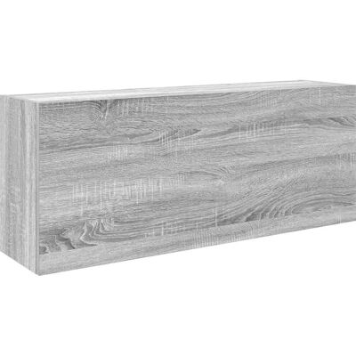 vidaXL 860108 Badezimmer-Schrankschrank - Grau Sonoma - Langlebiges Sperrholz vidaXL 860108 Badezimmer-Schrankschrank - Grau Sonoma - Langlebiges Sperrholz
