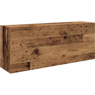 vidaXL Badezimmer Wandschrank Alt Holz 100x25x40 cm vidaXL Badezimmer Wandschrank Alt Holz 100x25x40 cm