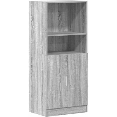 vidaXL 860126 Grauer Sonoma Küchenschrank - Küchenaufbewahrung vidaXL 860126 Grauer Sonoma Küchenschrank - Küchenaufbewahrung