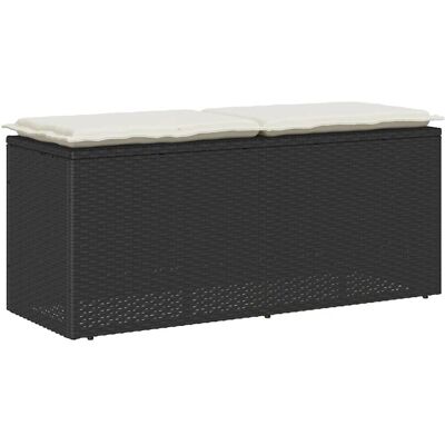 vidaXL Mebel Ogrodowy z Poduszką i Syntetycznym Rattanem vidaXL Mebel Ogrodowy z Poduszką i Syntetycznym Rattanem