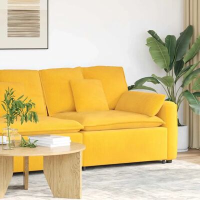 vidaXL Modulares Sofa Endmodul mit Armlehne Kissen - Sofa vidaXL Modulares Sofa Endmodul mit Armlehne Kissen - Sofa