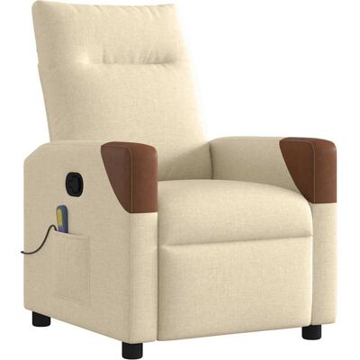 Chaise d'accent VidaXL - Reclinable manuel, Massage vibratoire - Publicité Chaise d'accent VidaXL - Reclinable manuel, Massage vibratoire - Publicité