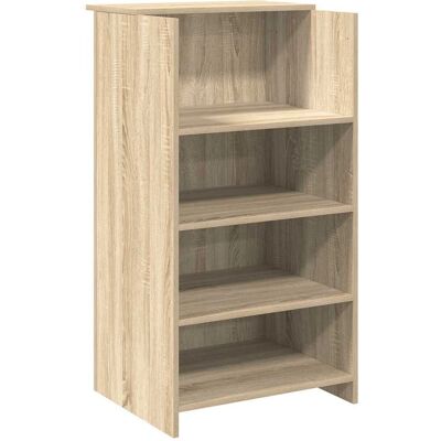 vidaXL Sonoma Eiken Balie - Kantoormeubilair vidaXL Sonoma Eiken Balie - Kantoormeubilair
