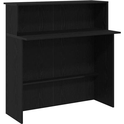 vidaXL Empfangstheke Schwarz 100x50x103,5 cm Holzwerkstoff - Empfangstheke vidaXL Empfangstheke Schwarz 100x50x103,5 cm Holzwerkstoff - Empfangstheke