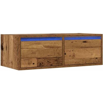 Buffet TV Vieil Bois 75x35,5x25 cm - Meuble TV - Publicité Buffet TV Vieil Bois 75x35,5x25 cm - Meuble TV - Publicité