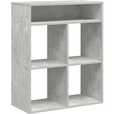 vidaXL 860295 Beton Grau Bücherregal - Wohnzimmer vidaXL 860295 Beton Grau Bücherregal - Wohnzimmer