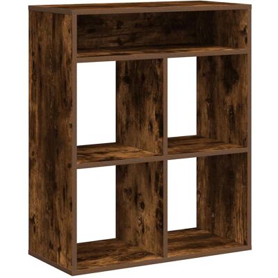 vidaXL Smoked Oak Bookcase 66x31x80 cm - Bookcase vidaXL Smoked Oak Bookcase 66x31x80 cm - Bookcase
