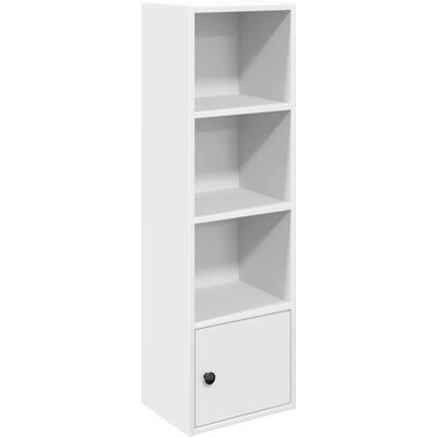 vidaXL Bücherregal Weiß 31x24x102 cm Engineered Wood - Bücherregal vidaXL Bücherregal Weiß 31x24x102 cm Engineered Wood - Bücherregal