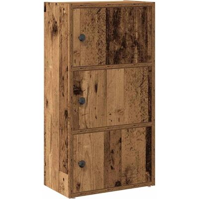vidaXL Boekenkast Oud Hout 40x24x77 cm - Boekenkast vidaXL Boekenkast Oud Hout 40x24x77 cm - Boekenkast