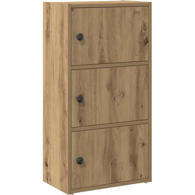 vidaXL Bücherregal Artisan Eiche - 40x24x77 cm - Wohnzimmer vidaXL Bücherregal Artisan Eiche - 40x24x77 cm - Wohnzimmer