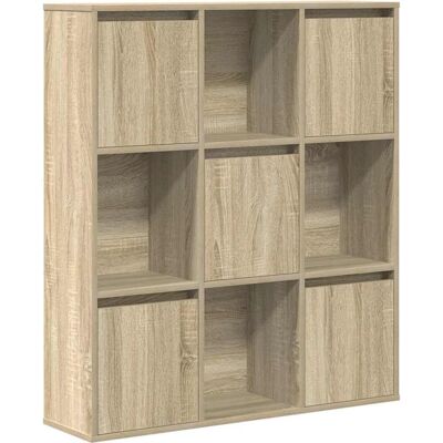 vidaXL Sonoma Eichenregal 89x24x101,5 cm - Bücherregal vidaXL Sonoma Eichenregal 89x24x101,5 cm - Bücherregal