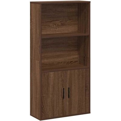 vidaXL Bücherregal Braun Eichen-Optik 60x24x120 cm Holzwerkstoff - Bookcase vidaXL Bücherregal Braun Eichen-Optik 60x24x120 cm Holzwerkstoff - Bookcase
