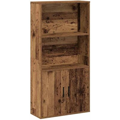 vidaXL Bücherregal Sonoma Eiche - Holzwerkstoff vidaXL Bücherregal Sonoma Eiche - Holzwerkstoff
